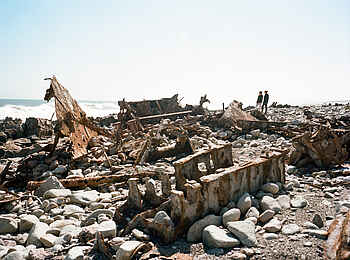 Shipwreck Lodge: Besuch eines Schiffwracks Shipwreck Lodge: Besuch eines Schiffwracks