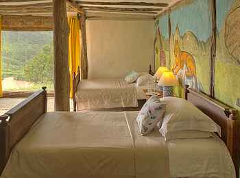 Borana Lodge: Das Kinderzimmer in Cottage 5 & 6 Borana Lodge: Das Kinderzimmer in Cottage 5 & 6