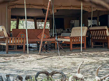 Porini Amboseli Camp: Der Lounge Bereich Porini Amboseli Camp: Der Lounge Bereich