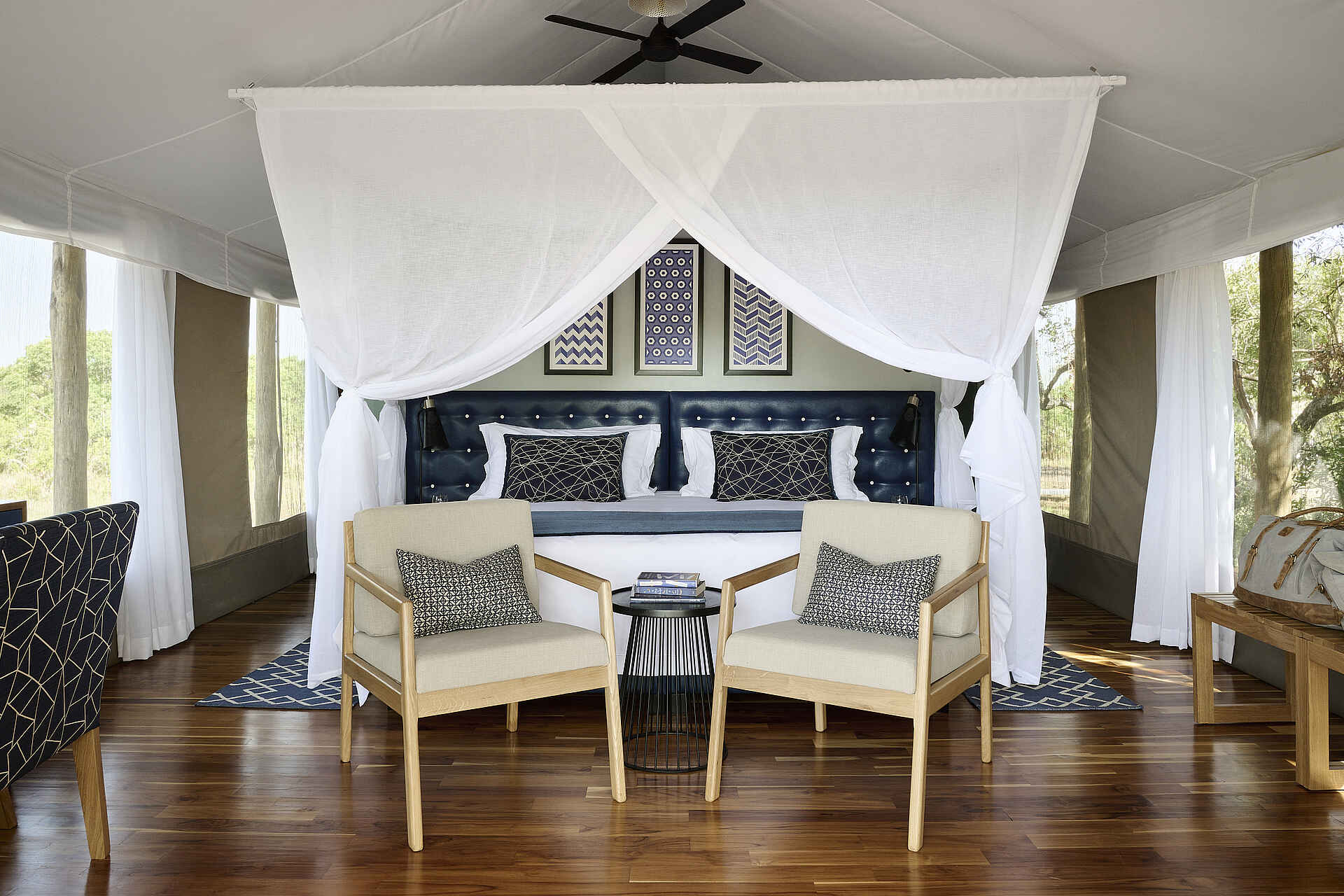 Sanctuary Tambarare Lodge: Gästezelt