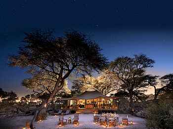 Somalisa Expeditions Camp: Camp unter Sternenhimmel