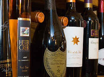 Tweedsmuir Park Lodge: Weinauswahl