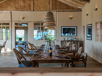 Volcanoes Kibale Lodge: Das Restaurant