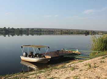 Waterberry Lodge: Landungssteg