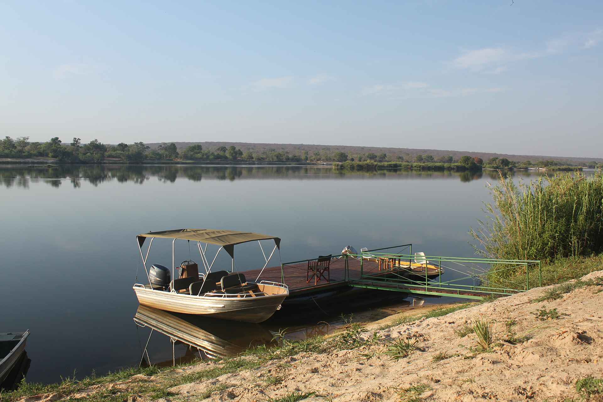 Waterberry Lodge: Landungssteg