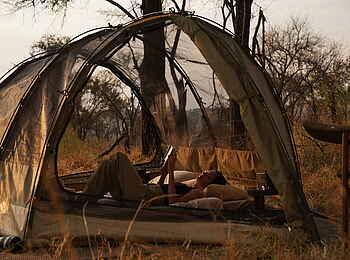 Wayo Walking Camp: Entspannen im Zelt