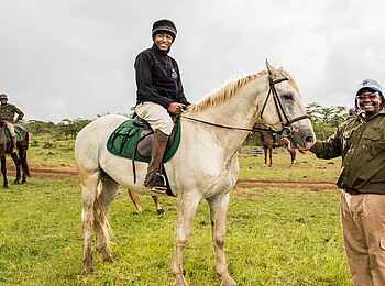 Olare Mara Kempinski: Reiter und Reitknecht