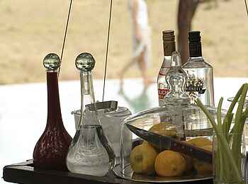 &Beyond Phinda Forest Lodge: Erfrischung am Pool