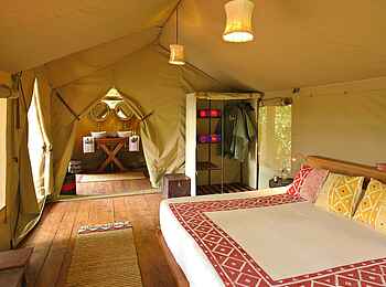 Basecamp Masai Mara: Ein Doppelbett Basecamp Masai Mara: Ein Doppelbett