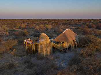 Evolve Back Gham Dhao Lodge: Luftansicht Gästezelt