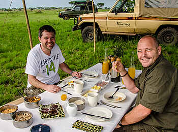 Ishasha Wilderness Camp: Lassen Sie es sich schmecken Ishasha Wilderness Camp: Lassen Sie es sich schmecken