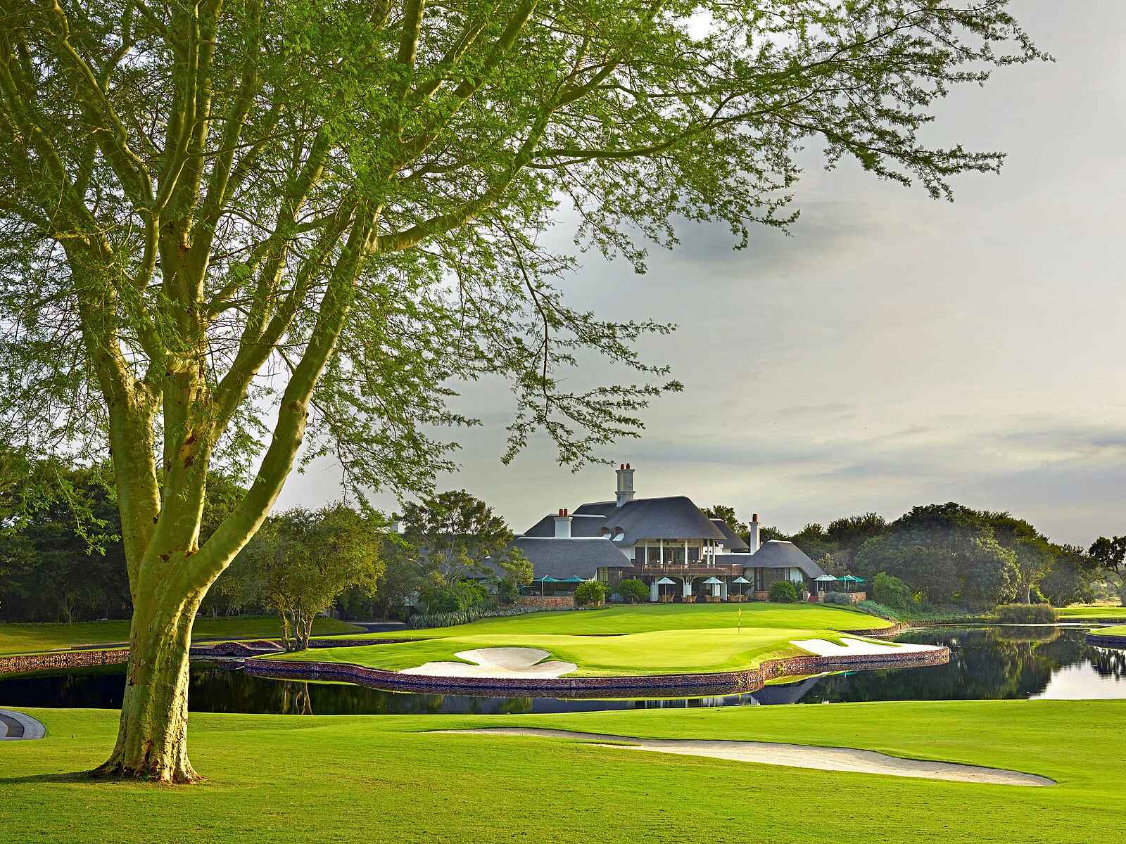 Leopard Creek Country Club: Klubhaus Leopard Creek Country Club: Klubhaus