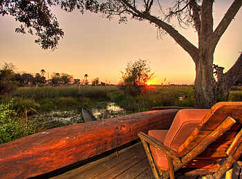 Oddball's Camp: Blick vom Deck