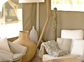 Roving Bushtops Camp: Lounge