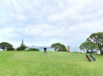 Shandrani Beachcomber Resort and Spa: Golfen Shandrani Beachcomber Resort and Spa: Golfen
