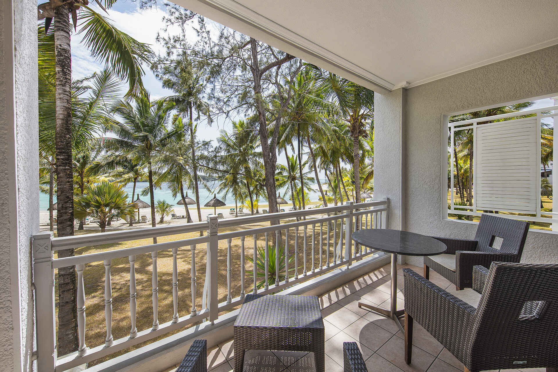 Shandrani Beachcomber Resort and Spa: Senior Suite Terrasse