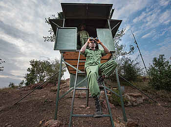 Singita Kilima Villa: Anti Poaching Obervation Post Singita Kilima Villa: Anti Poaching Obervation Post