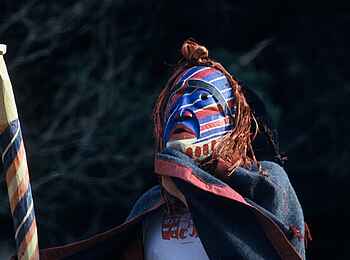 Tweedsmuir Park Lodge: Masken der Nuxalks