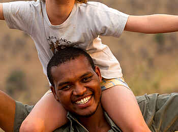 Kubu Kubu Tented Camp: Spaß mit dem Personal