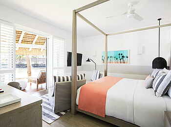 LUX Grand Gaube: Deluxe Suite Bett LUX Grand Gaube: Deluxe Suite Bett