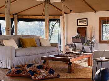 Serian´s Lamai Camp: In der Lounge