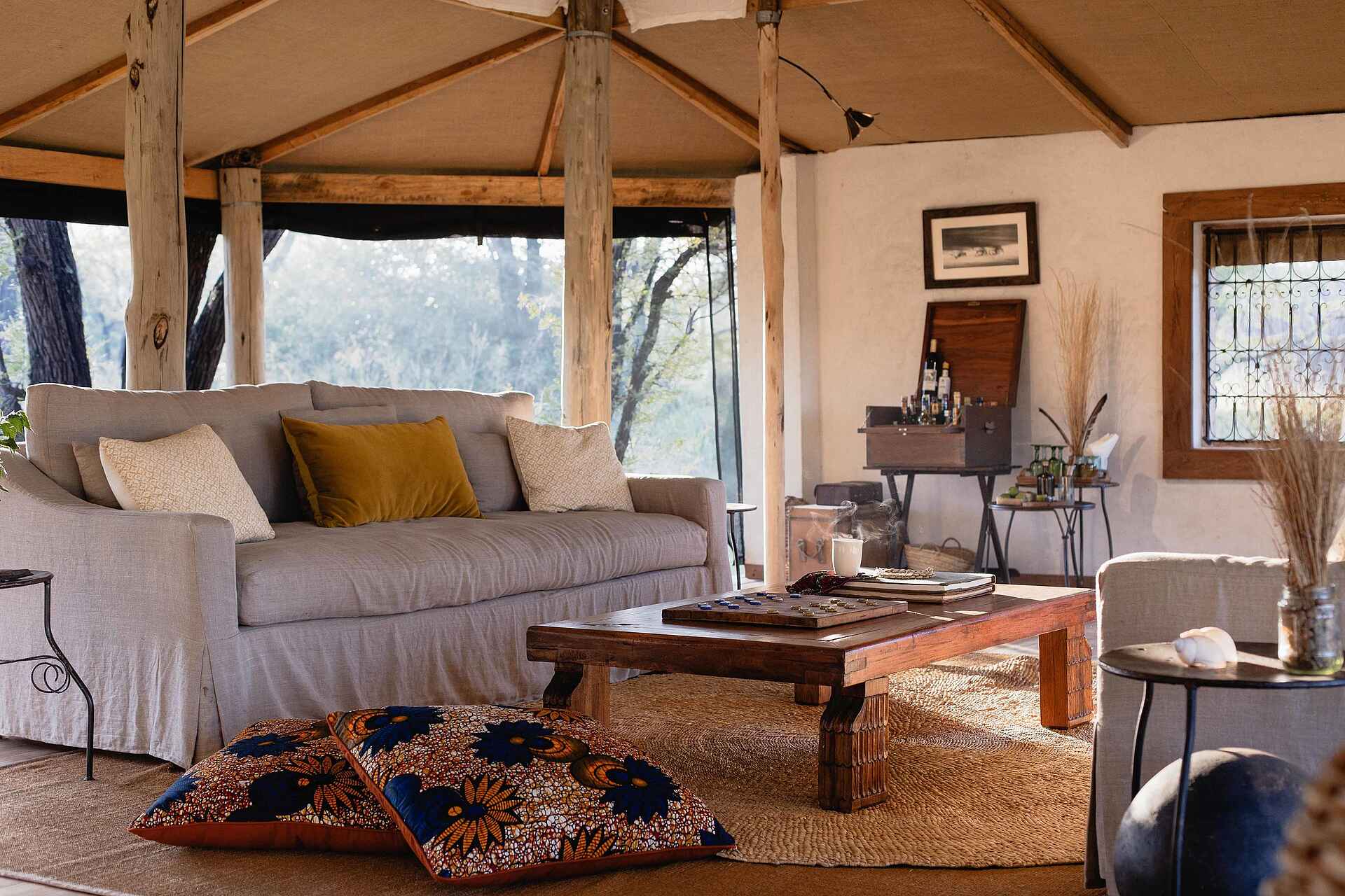 Serian´s Lamai Camp: In der Lounge