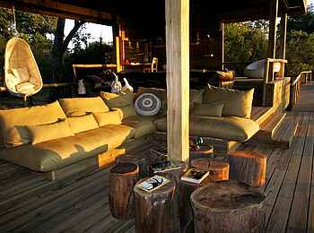 Vumbura Plains Camp: Lounge