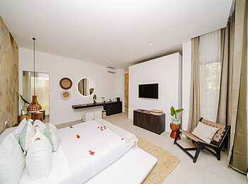 Ycona Luxury Resort: Jungle Villa Schlafbereich