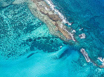 Azura Marlin Beach: Luftbild vom Riff