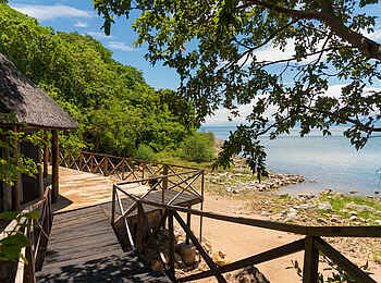 Blue Zebra Island Lodge: Zugang zum Family Chalet