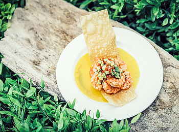 Anantara Medjumbe Island Resort: Frische Meeresfrüchte