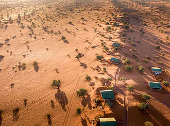 Bagatelle Kalahari Game Ranch: Aus der Vogelperspektive