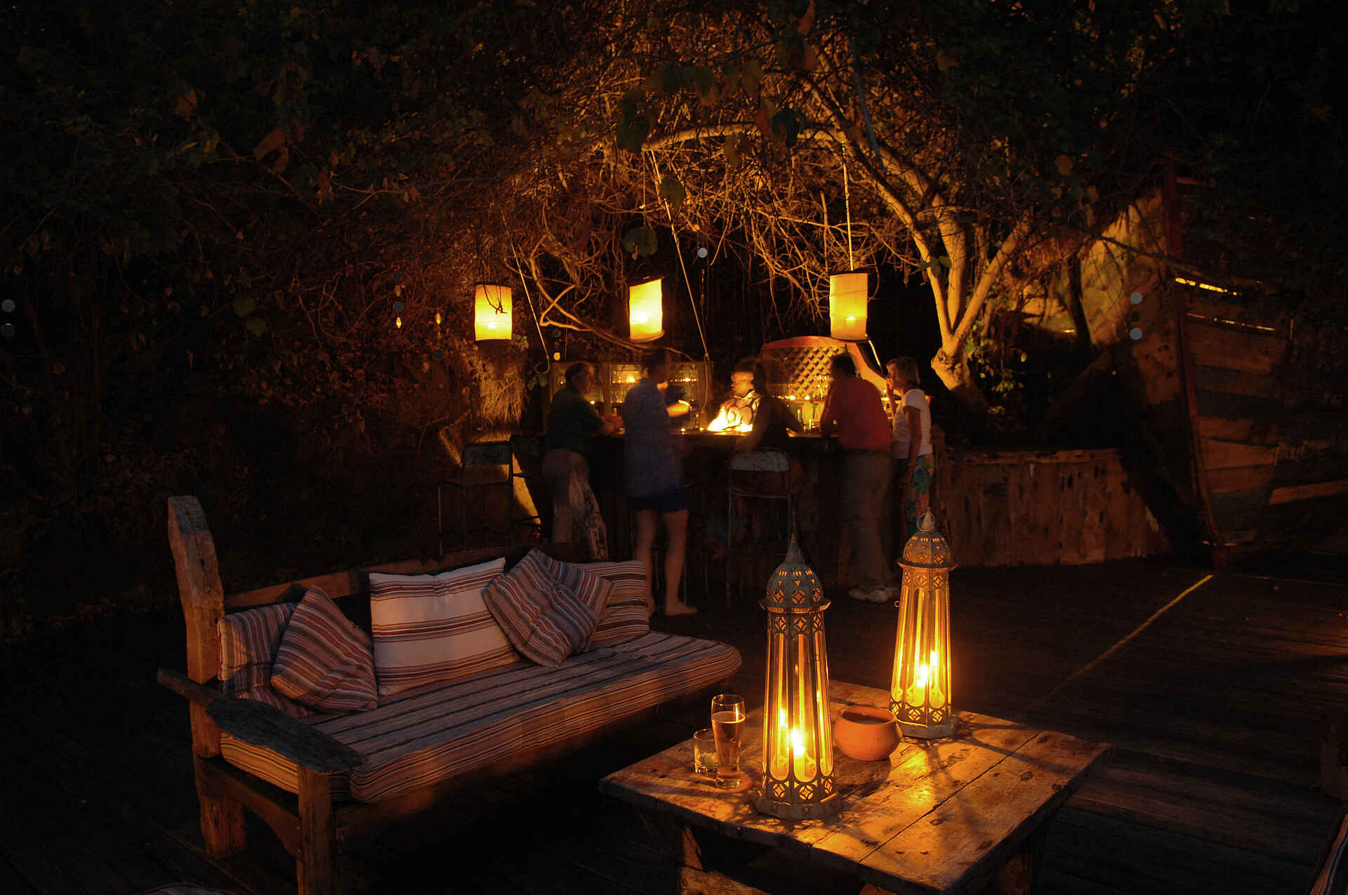 Greystoke Mahale Lodge: An der Bar