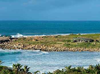 GweGwe Beach Lodge: Einsame Strände bei der Lodge