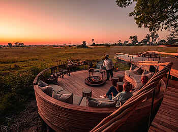 Little Mombo Camp: Die Boma