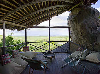 Olduvai Camp: Sitzecke