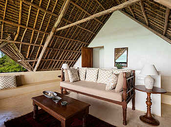 Qambani Luxury Resort: Plantation Villa Terrasse