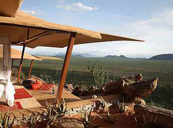 Saruni Samburu: Private Veranda