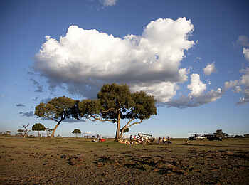 Serian Camp: Wolke und Siesta