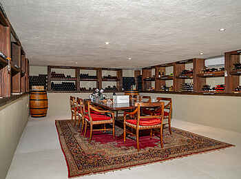 Siviti Timbavati Plains Lodge: Der Weinkeller Siviti Timbavati Plains Lodge: Der Weinkeller