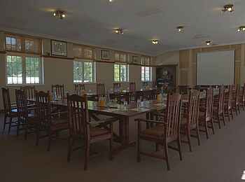 Victoria Falls Hotel: Konferenzsaal mit Hufeisenarrangement