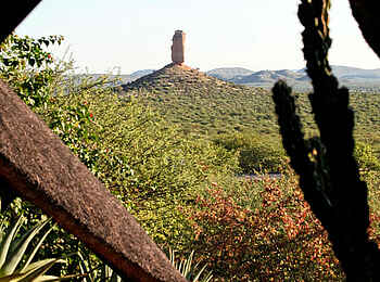 Vingerklip Lodge: Blick auf den Vingerklip