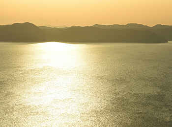 Koros Camp: Lake Turkana aus der Luft