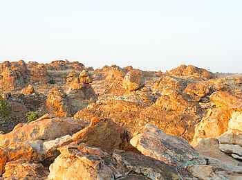 Tuli Safari Lodge Mashatu: Felslandschaft