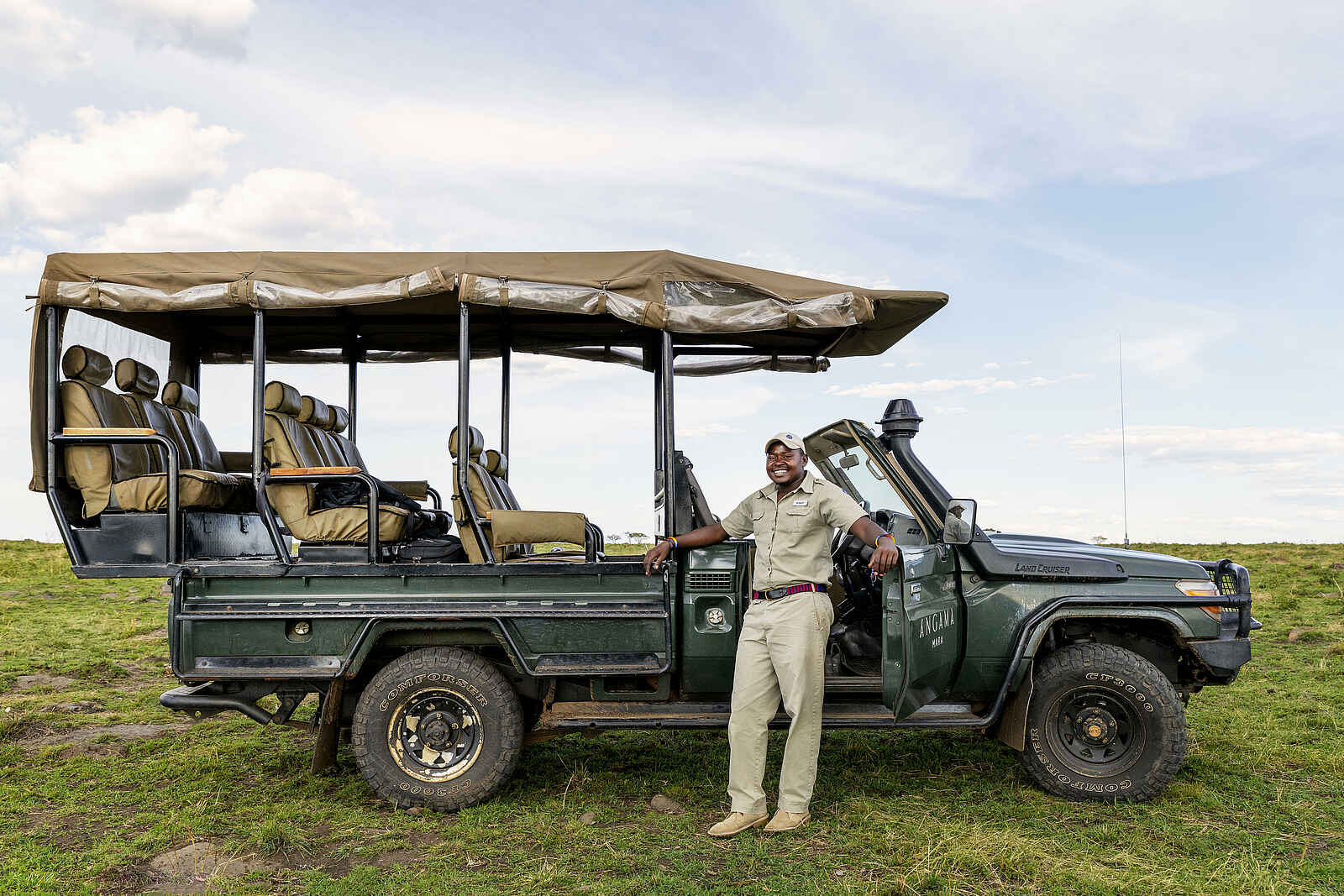 Angama Safari Camp: Pirschfahrt Angama Safari Camp: Pirschfahrt