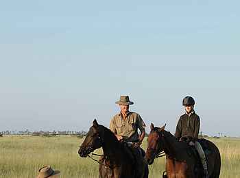 Camp Kalahari: Frühstückstisch