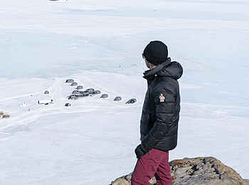 Echo Base Camp: Blick aufs Camp
