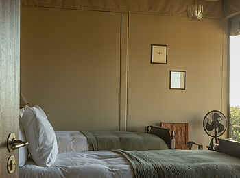 Gmundner Lodge: Einzelbetten in der Familien Suite Gmundner Lodge: Einzelbetten in der Familien Suite