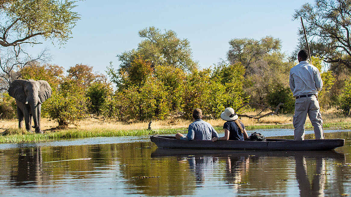 Little Machaba Camp: Mokorofahrt