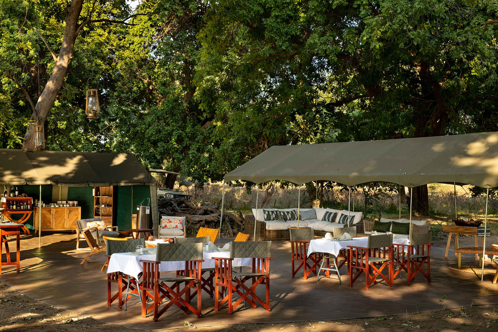 Mara River Camp: Restaurantbereich